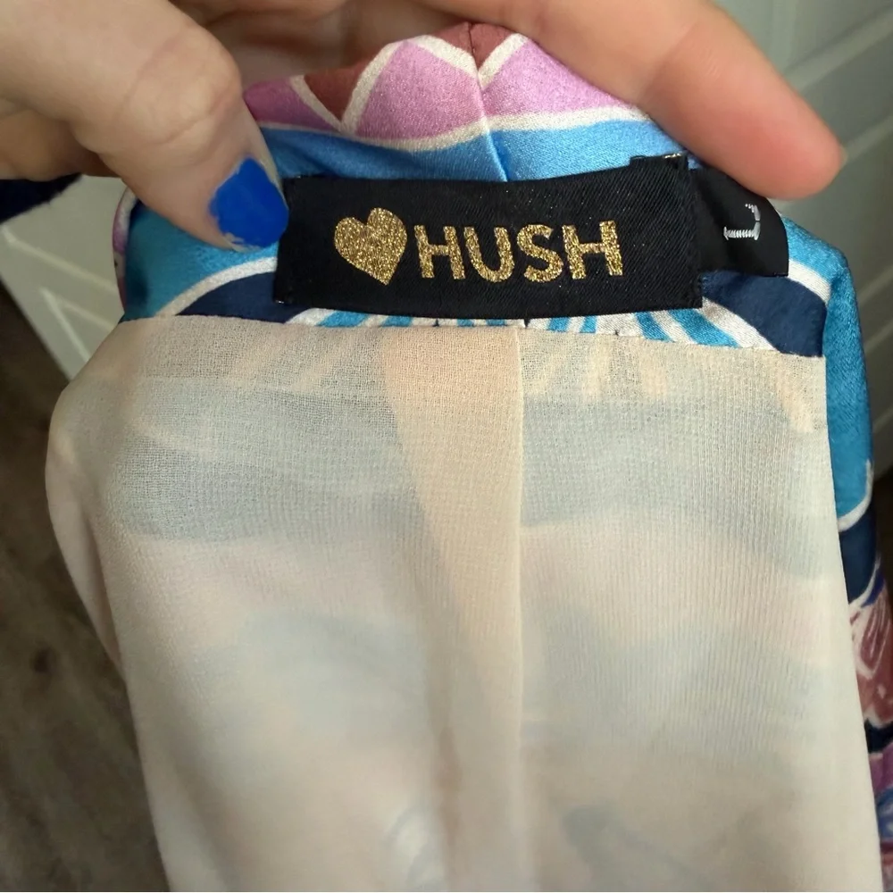 HUSH Colorful Patterned Kimono Jacket - Picture 11 of 13